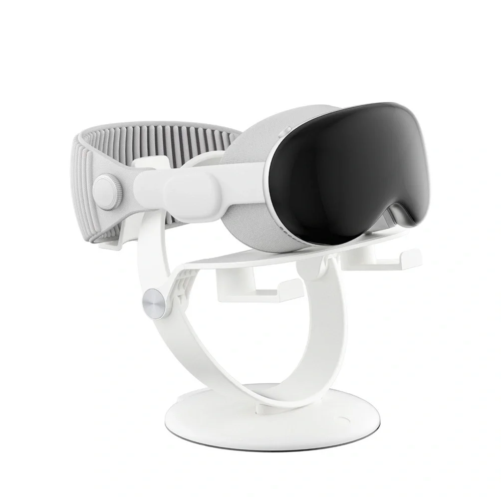 New| For Apple Vision Pro VR Helmet Holder Display Stand White Protector M2